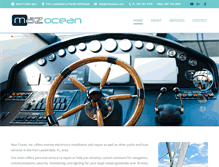 Tablet Screenshot of mazocean.com